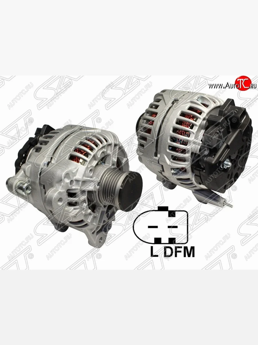 Генератор (140A/ 12V) (1.4/1.6) SAT Volkswagen Passat B6 универсал (2005-2010)  в Перми Пермском крае