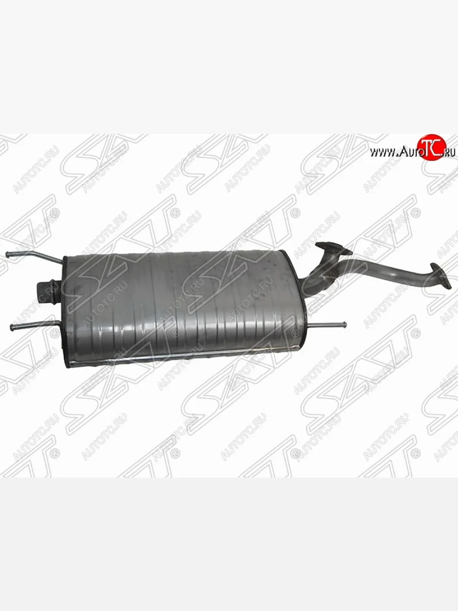 Глушитель (средняя часть) SAT (2UZ-FE) Toyota Land Cruiser 10 100 1-ый рестайлинг (2002-2005)  в Керчи Республика Крым