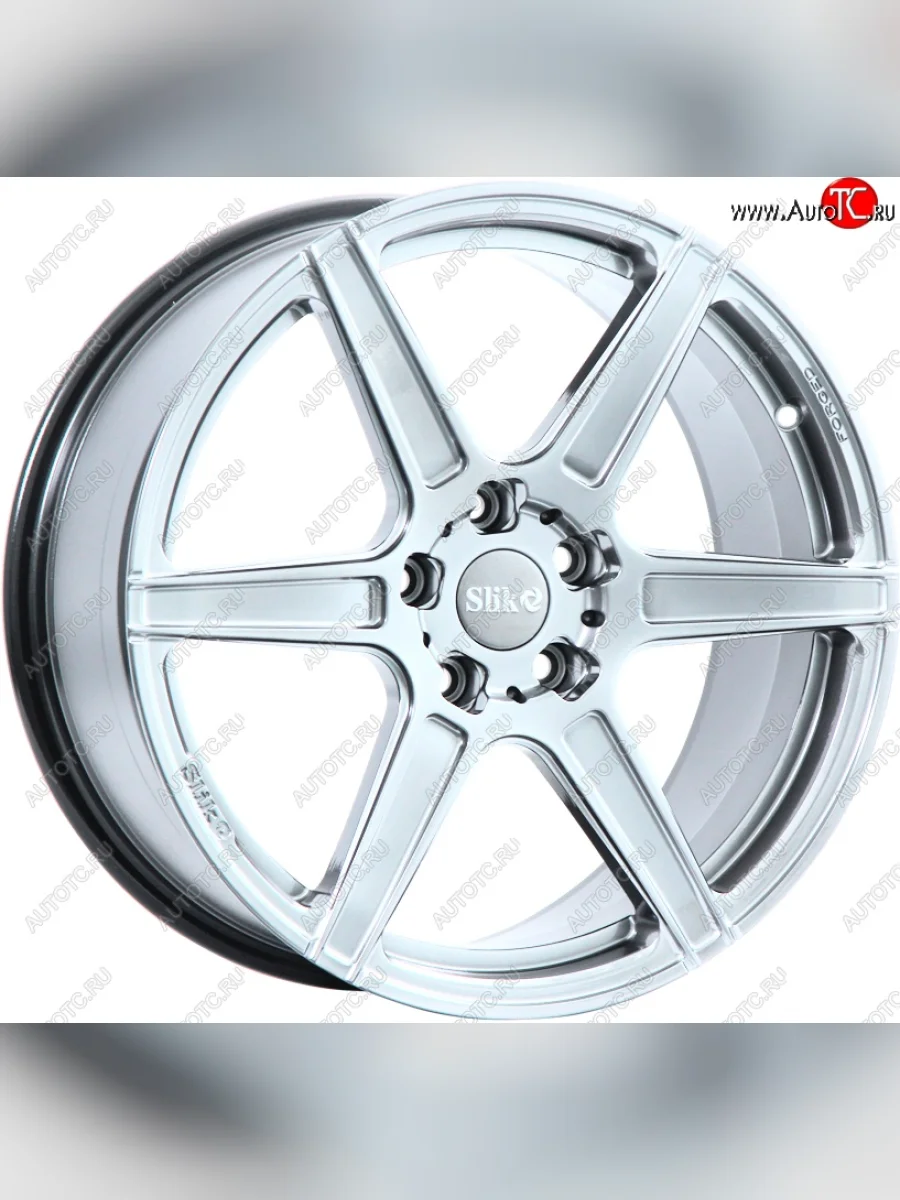 Кованый диск Slik PREMIUM L-832 8.5x18 Audi Q7 4L дорестайлинг (2005-2009) 5x130.0xDIA71.6xET55.0 (Серебристый светлый (S16))