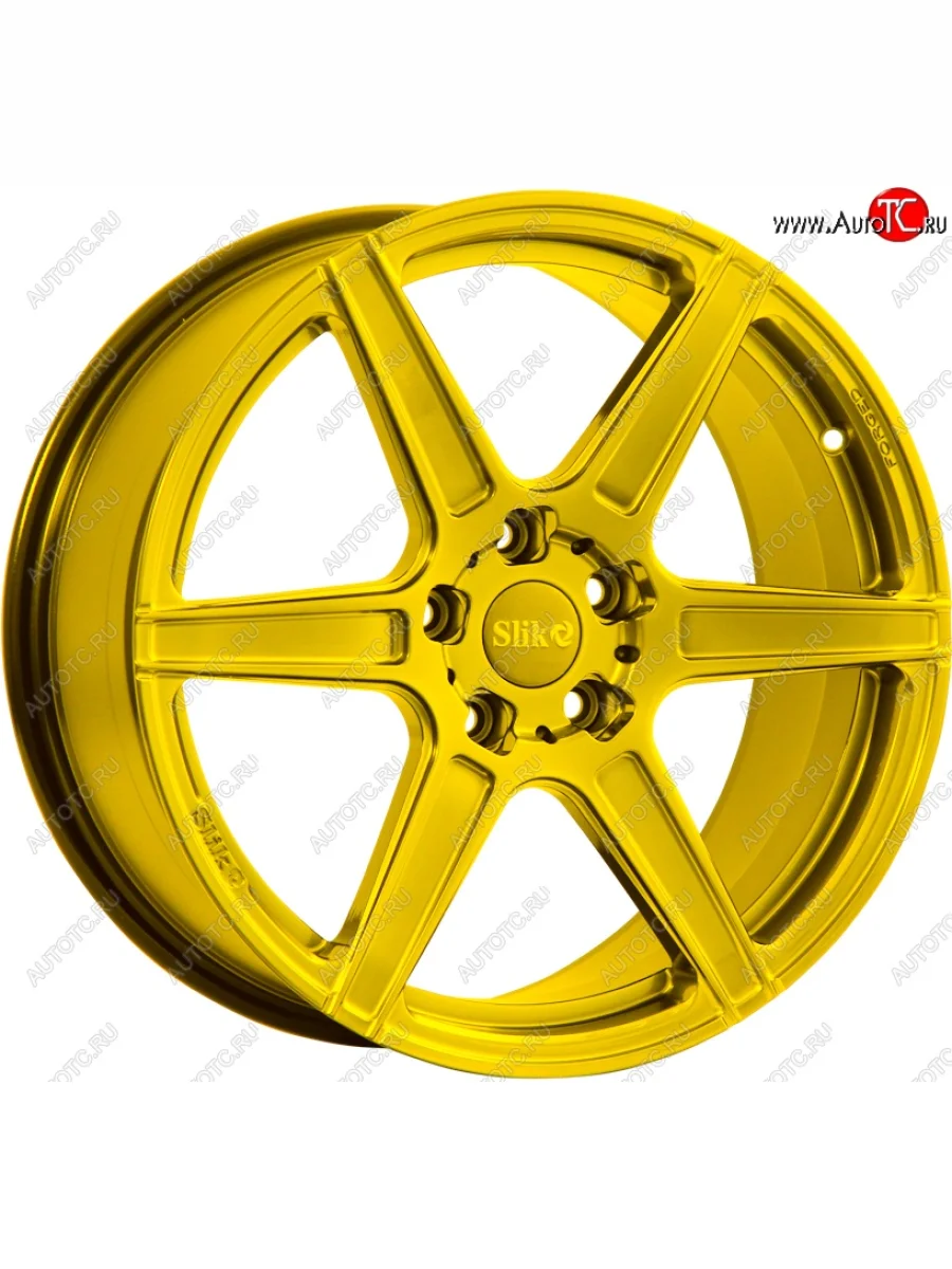 Кованый диск Slik PREMIUM L-832 8.5x18   (Candy ярко-желтый (Candy YELLOW))  в Керчи Республика Крым