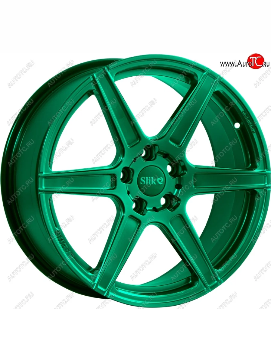 Кованый диск Slik PREMIUM L-832 8.5x18   (Candy изумрудно-зеленый (Candy Green))  в Керчи Республика Крым