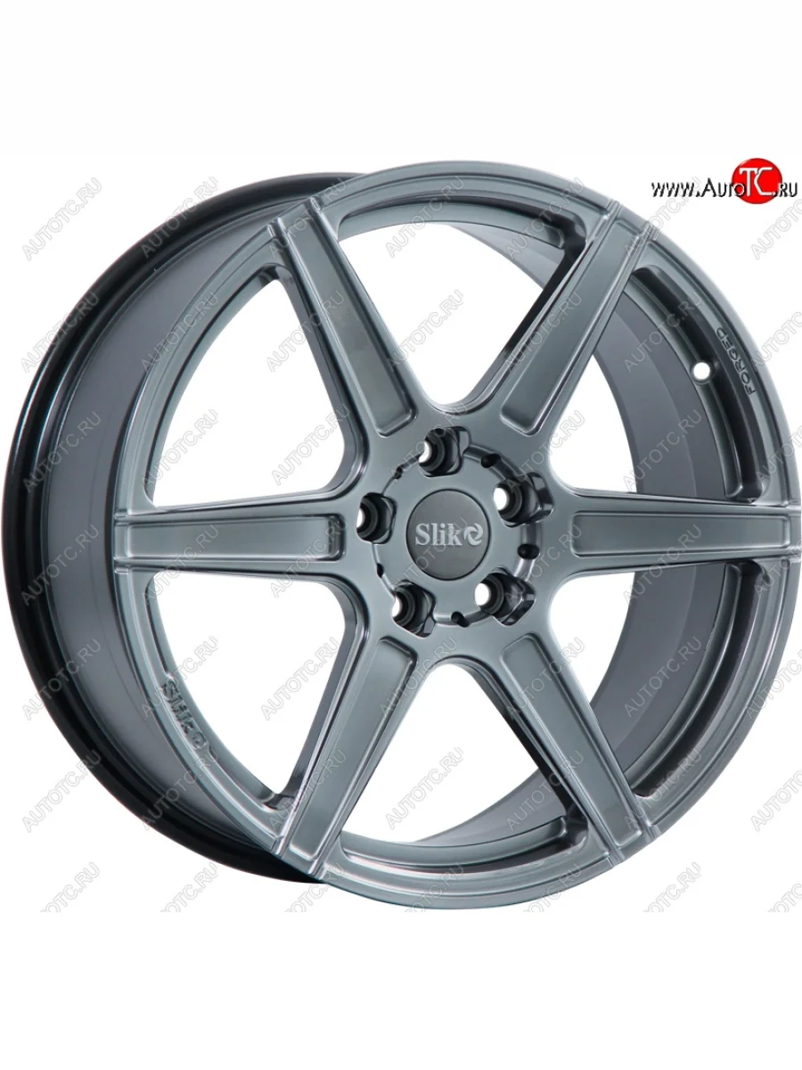 Кованый диск Slik PREMIUM L-832 8.5x18   (Графит глянцевый (GM))  в Керчи Республика Крым