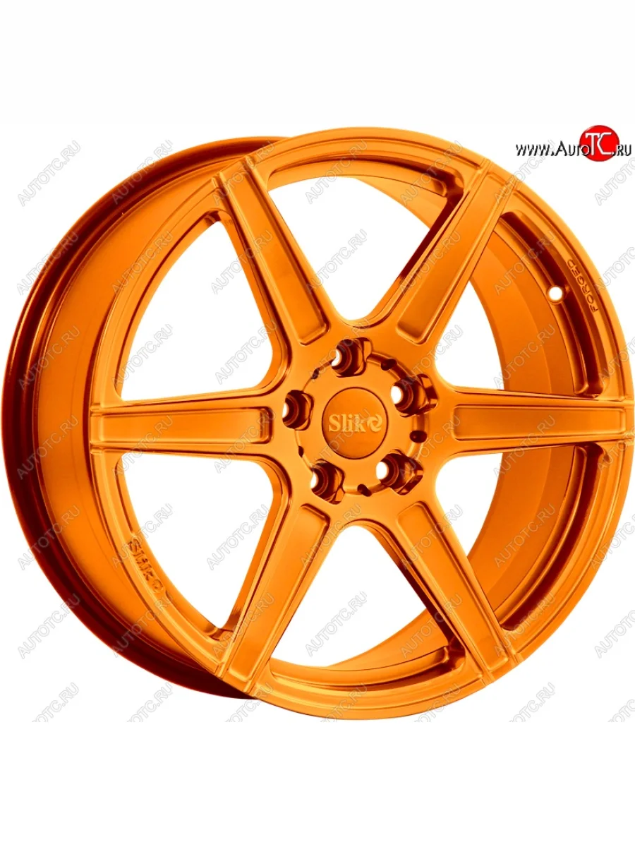 Кованый диск Slik PREMIUM L-832 8.0x18 Cadillac SRX дорестайлинг (2010-2012) 6x120.0xDIA66.9xET53.0 (Candy медно-оранжевый глянцевый)