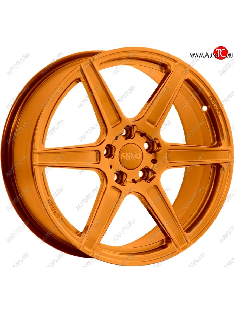 Кованый диск Slik PREMIUM L-832 8.0x18 Cadillac SRX дорестайлинг (2010-2012) 6x120.0xDIA66.9xET53.0 (Candy медно-оранжевый матовый)