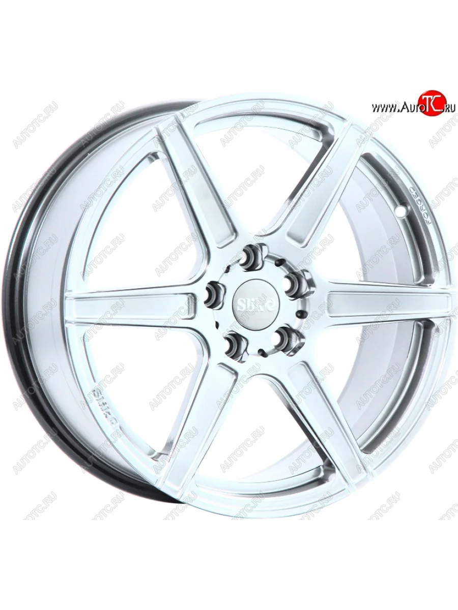 Кованый диск Slik PREMIUM L-832 8.0x18 Cadillac SRX дорестайлинг (2010-2012) 6x120.0xDIA66.9xET53.0 (Белый (W))