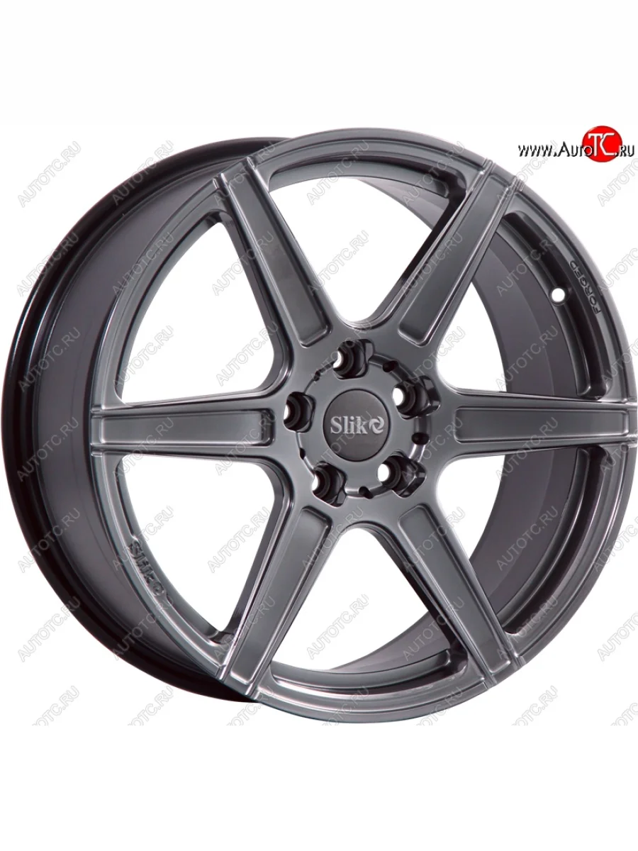 Кованый диск Slik PREMIUM L-832 8.0x18 Iveco Daily (2011-2014) 6x125.0xDIA74.1xET50.0 (Темный хром (DC))