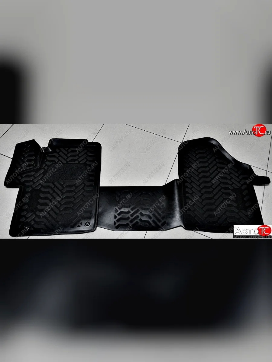 Коврики (передние) салона Aileron (3D, SOFT) Mercedes-Benz Vito W447 рестайлинг (2018-2025)  в Керчи Республика Крым