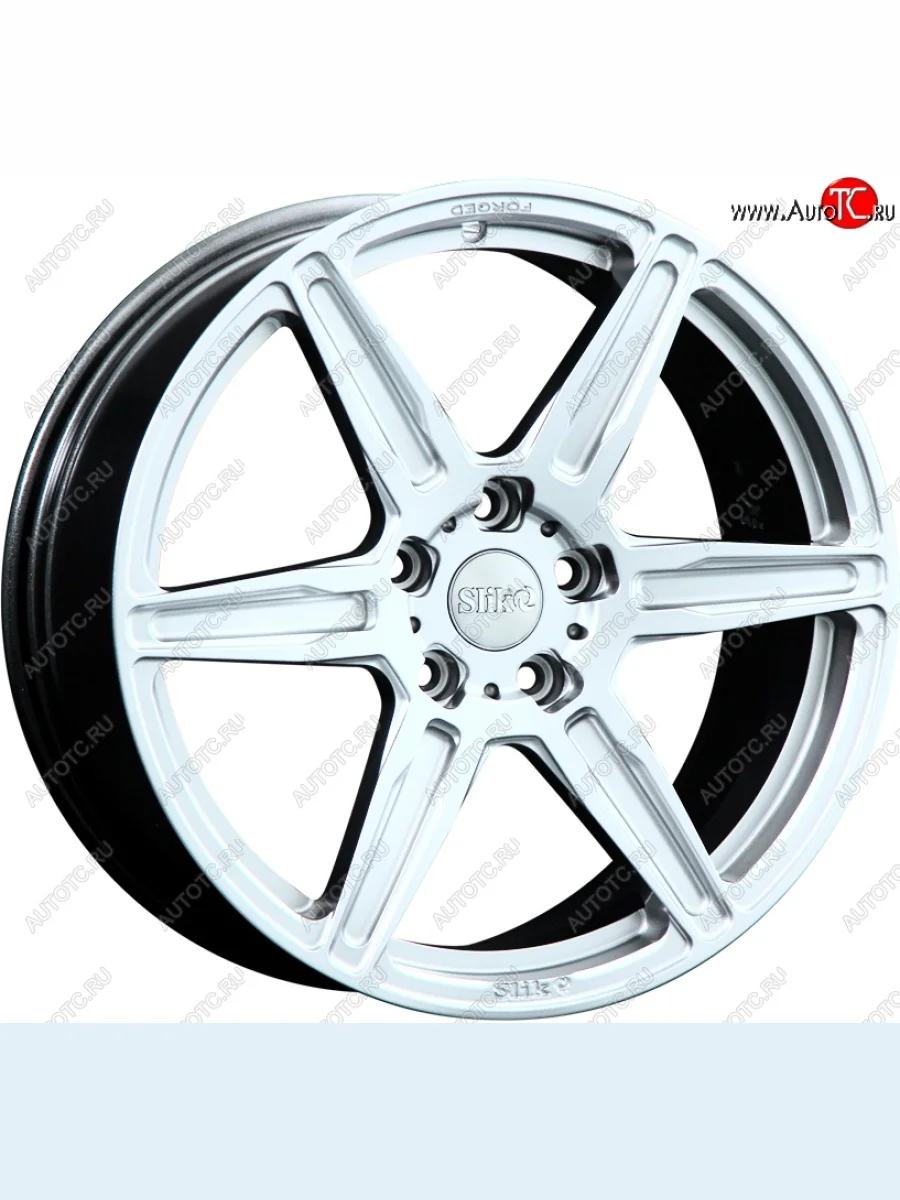 Кованый диск Slik PREMIUM L-831 8.0x18 SSANGYONG Stavic MPV5 (2013-2018) 5x130.0xDIA84.1xET43.0 (Серебристый светлый (S16))