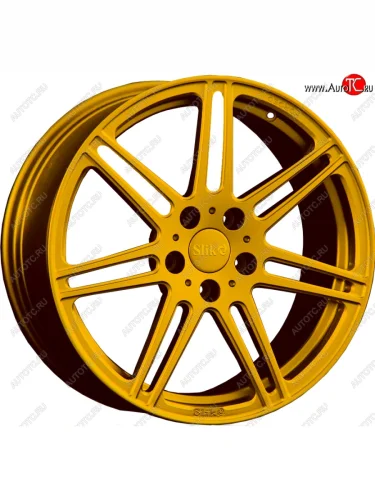 Кованый диск Slik PREMIUM L-828 8.0x18 (Ярко желтый RAL1021 (YELLOW)) 