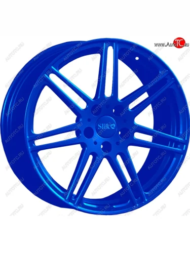 Кованый диск Slik PREMIUM L-828 8.5x18 (Candy синий (Candy BLUE)) 