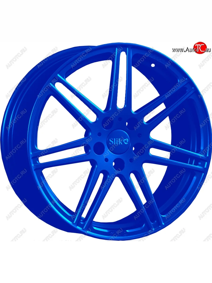 Кованый диск Slik PREMIUM L-828 8.5x18   (Candy синий (Candy BLUE))  в Самаре Самарской области