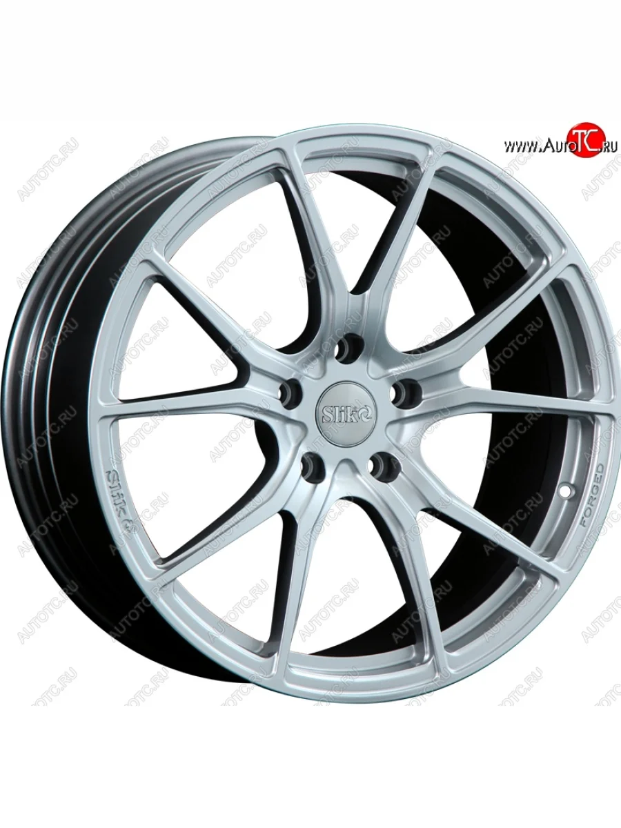 Кованый диск Slik PREMIUM L-827 8.0x18 Seat Leon 1P хэтчбэк 5 дв. дорестайлинг (2005-2009) 5x112.0xDIA57.1xET50.0 (Серебристый темный (S25))