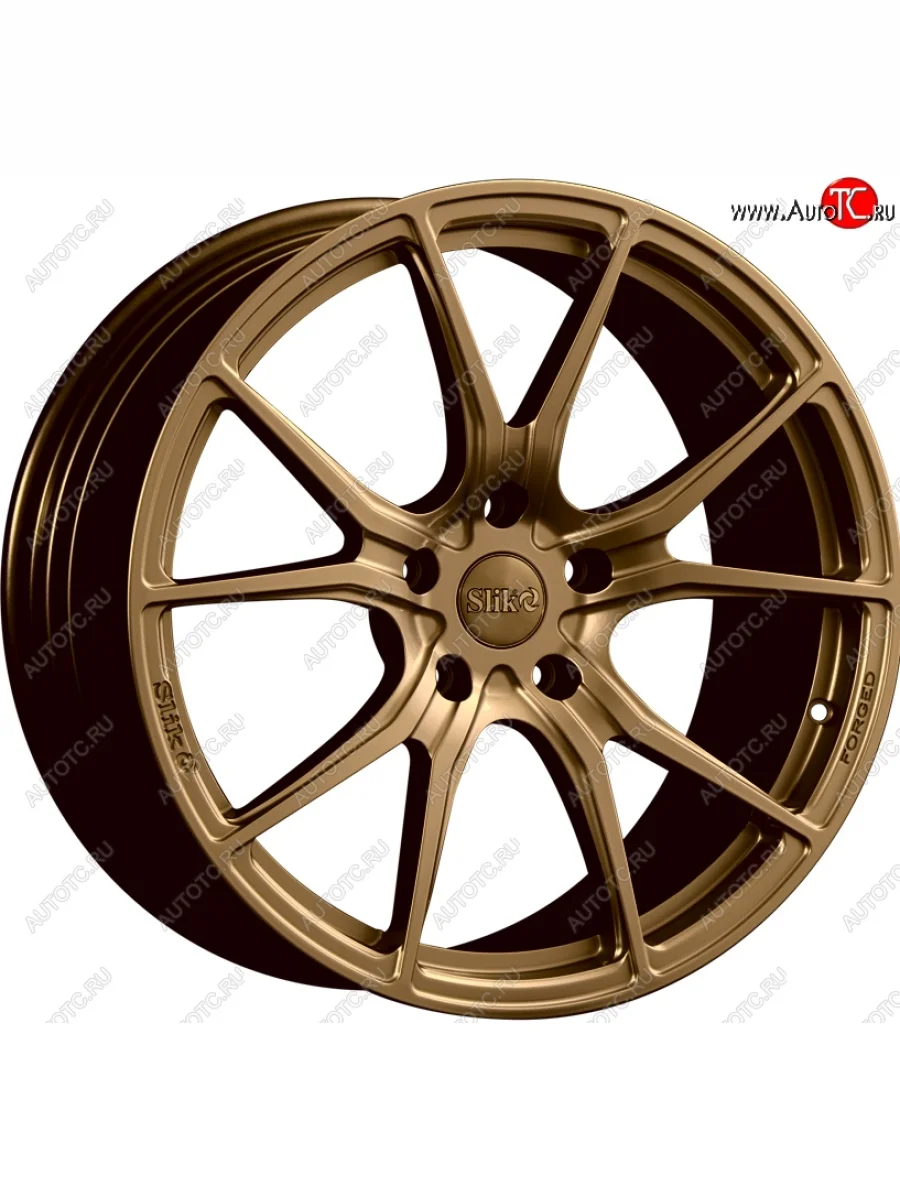 Кованый диск Slik PREMIUM L-827 8.0x18 Seat Leon 1P хэтчбэк 5 дв. дорестайлинг (2005-2009) 5x112.0xDIA57.1xET50.0 (Бронза (BRZ))