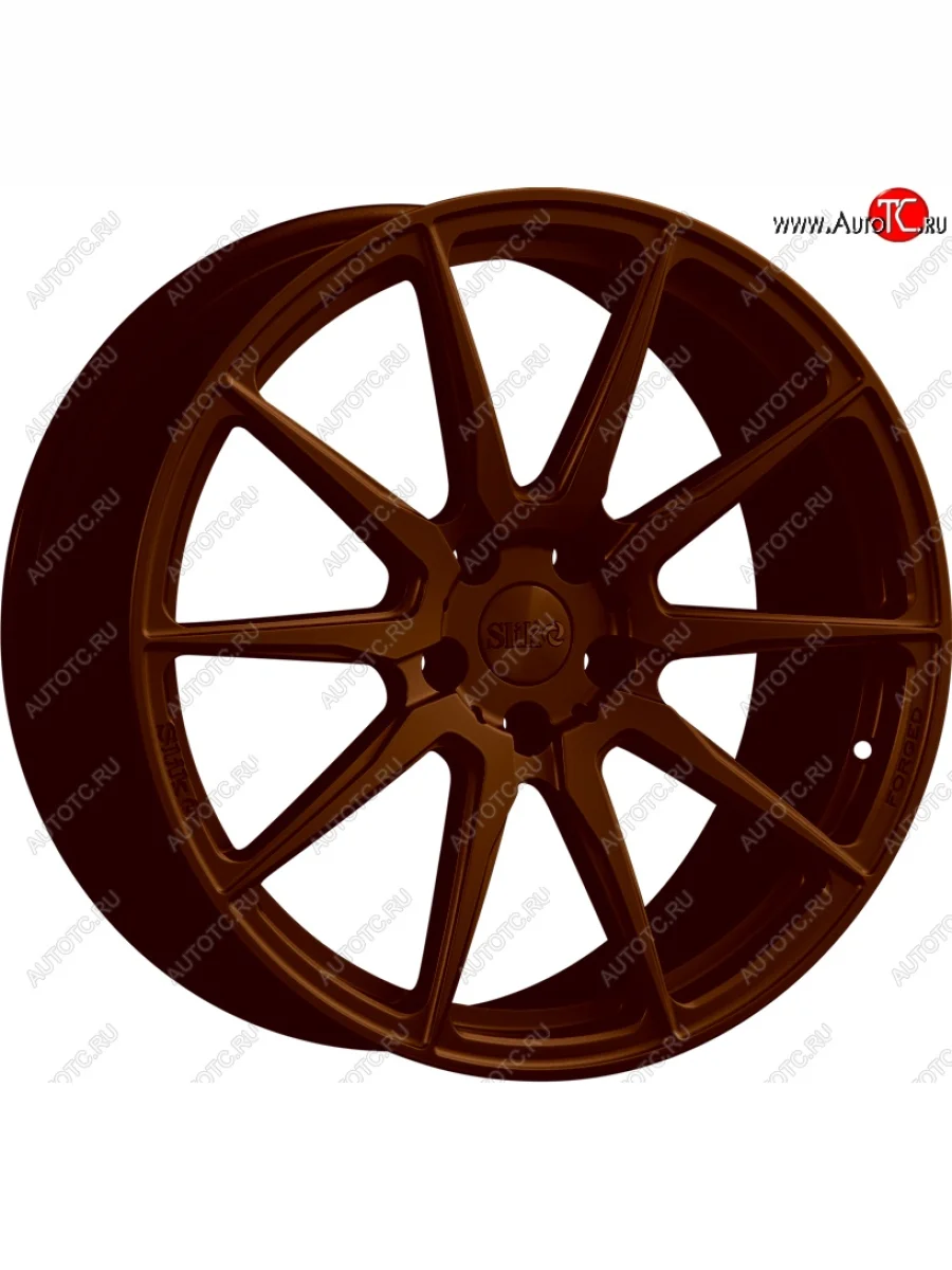 Кованый диск Slik PREMIUM L-826 8.0x18 Seat Leon 1P хэтчбэк 5 дв. дорестайлинг (2005-2009) 5x112.0xDIA57.1xET50.0 (Коньячная бронза матовый (MBRZCGN))