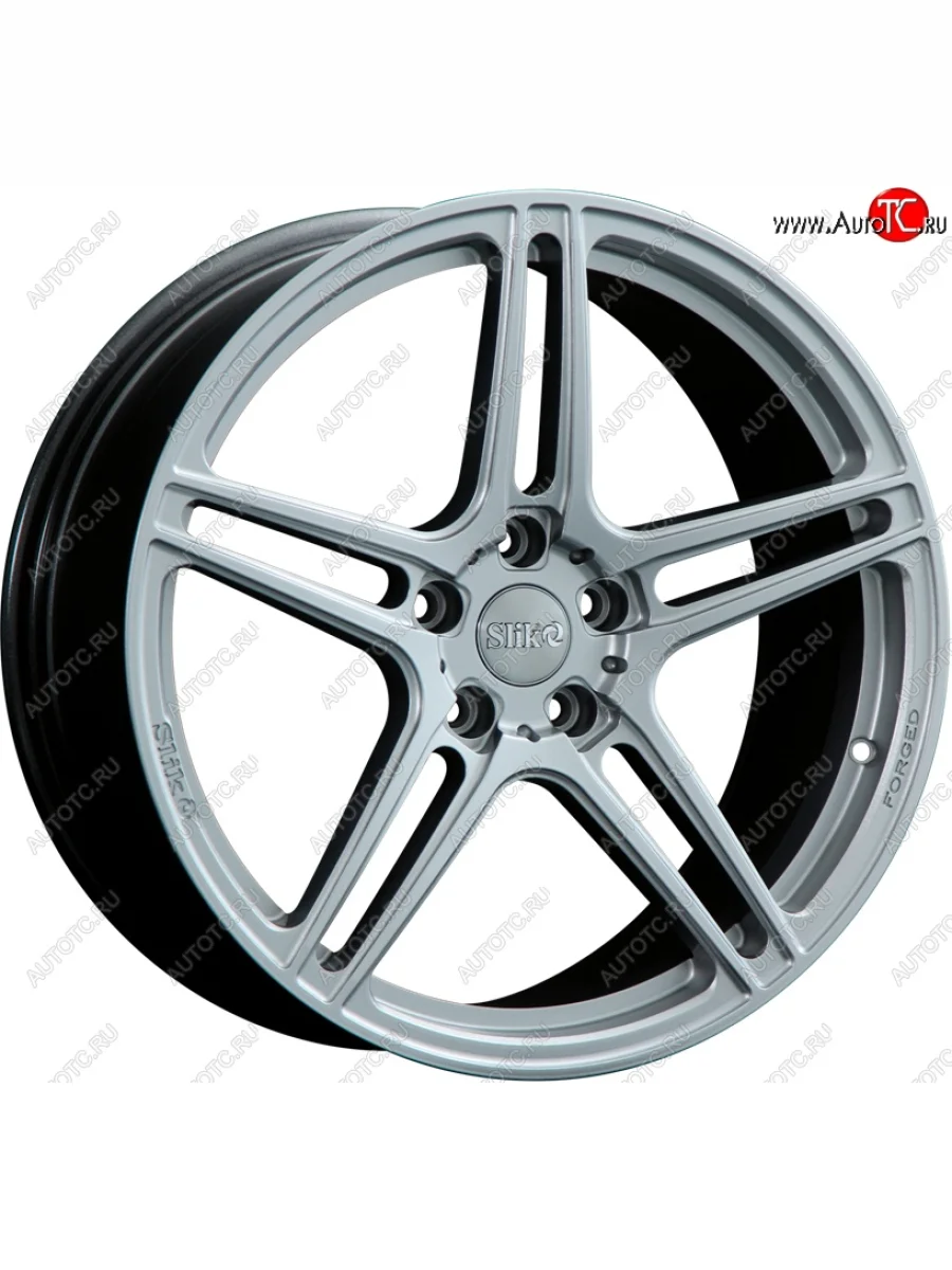 Кованый диск Slik PREMIUM L-824 8.0x18 Chevrolet Tracker (2013-2015) 5x105.0xDIA56.6xET38.0 (Серебристый темный (S25))