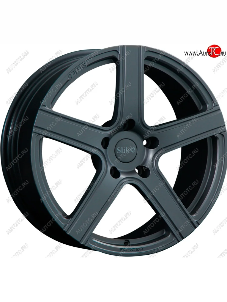 Кованый диск Slik PREMIUM L-822 8.0x18 Audi Q7 4L дорестайлинг (2005-2009) 5x130.0xDIA71.6xET55.0 (Матовый серый титан (TITAN))