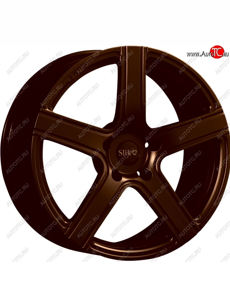 Кованый диск Slik PREMIUM L-822 8.5x18 Audi Q7 4L дорестайлинг (2005-2009) 5x130.0xDIA71.6xET55.0 (Коньячная бронза глянец (BRZCGN))