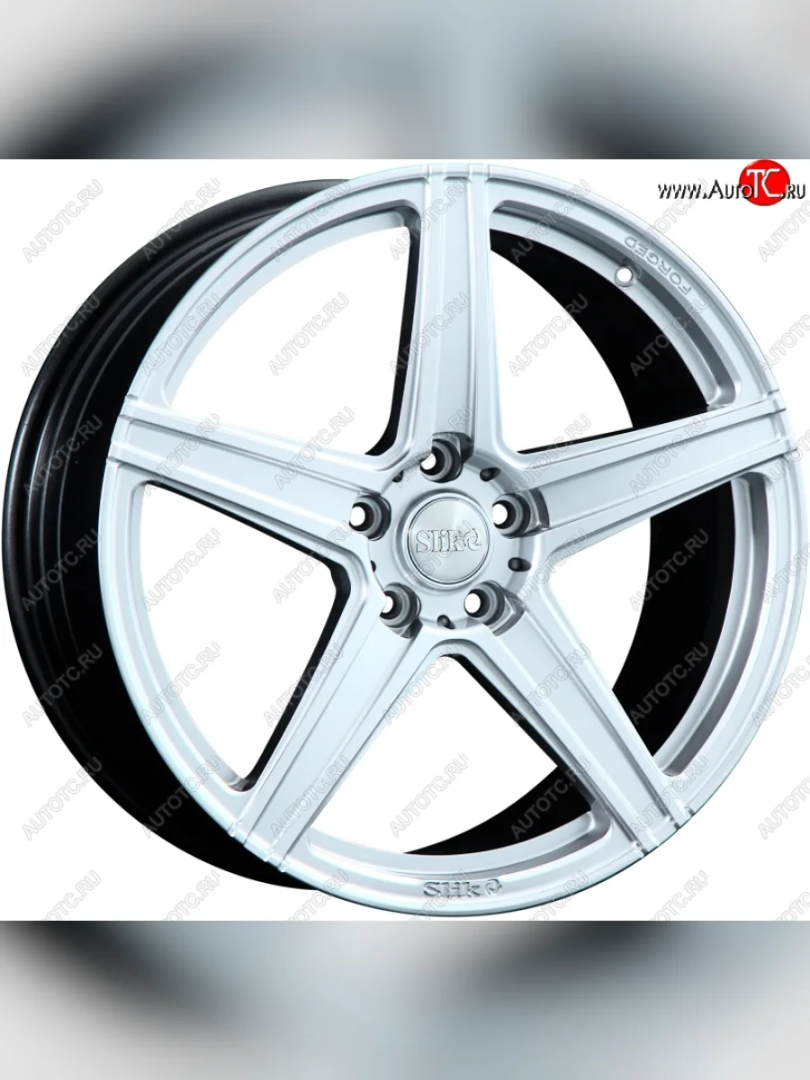 Кованый диск Slik PREMIUM L-819 8.0x18 Seat Leon 1P хэтчбэк 5 дв. дорестайлинг (2005-2009) 5x112.0xDIA57.1xET50.0 (Ярко блестящее серебро (HPB))