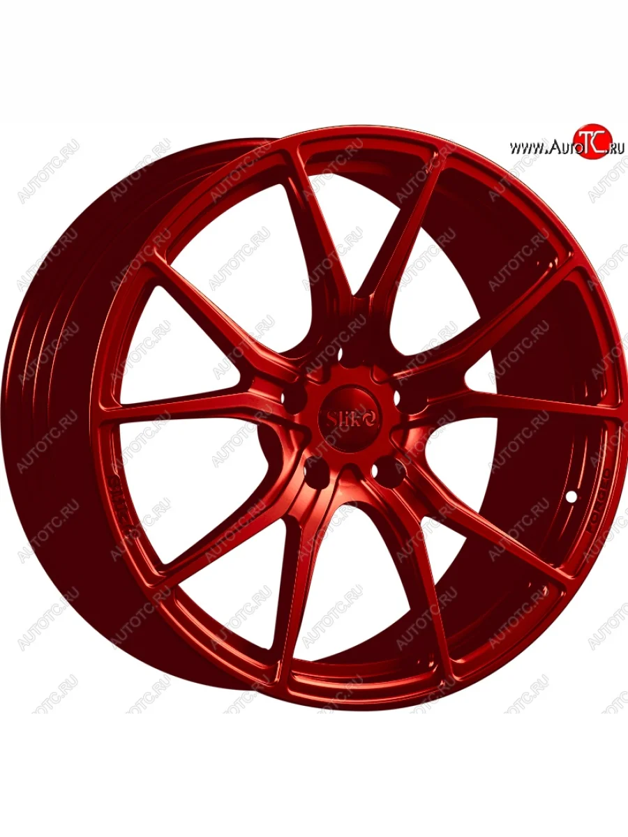 Кованый диск Slik PREMIUM L-733 7.5x17 KIA Mohave HM дорестайлинг (2008-2017) 6x114.3xDIA67.1xET39.0 (Candy алый)