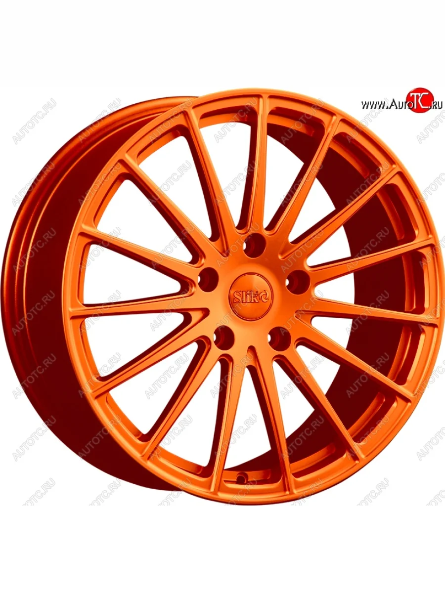 Кованый диск Slik PREMIUM L-729 7.5x17 Audi A5 F5 дорестайлинг, лифтбэк (2016-2020) 5x112.0xDIA66.5xET29.0 (Ярко оранжевый (ORANGE))