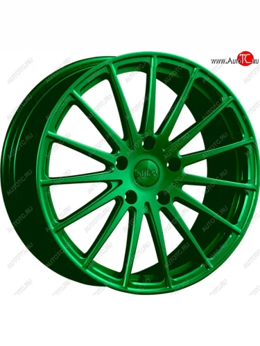 Кованый диск Slik PREMIUM L-729 7.5x17 (Зеленый (GREEEN)) 