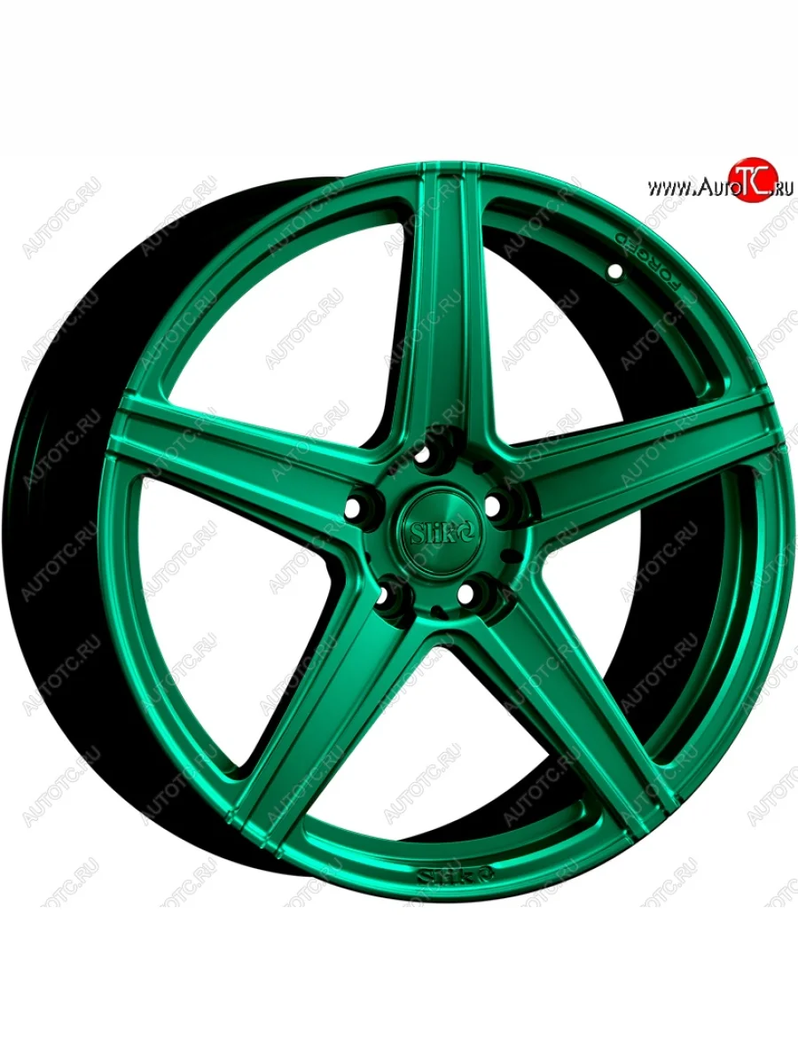 Кованый диск Slik PREMIUM L-601 9.0x20 Lexus LX570 J200 2-ой рестайлинг (2015-2022) 5x150.0xDIA110.5xET54.0 (Candy изумрудно-зеленый (Candy Green))