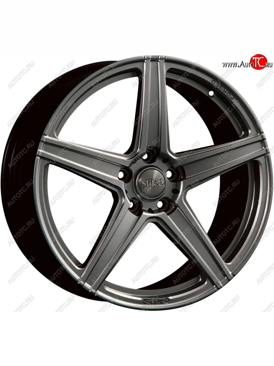 Кованый диск Slik PREMIUM L-601 9.0x20   (Темный хром (DC))  в Керчи Республика Крым