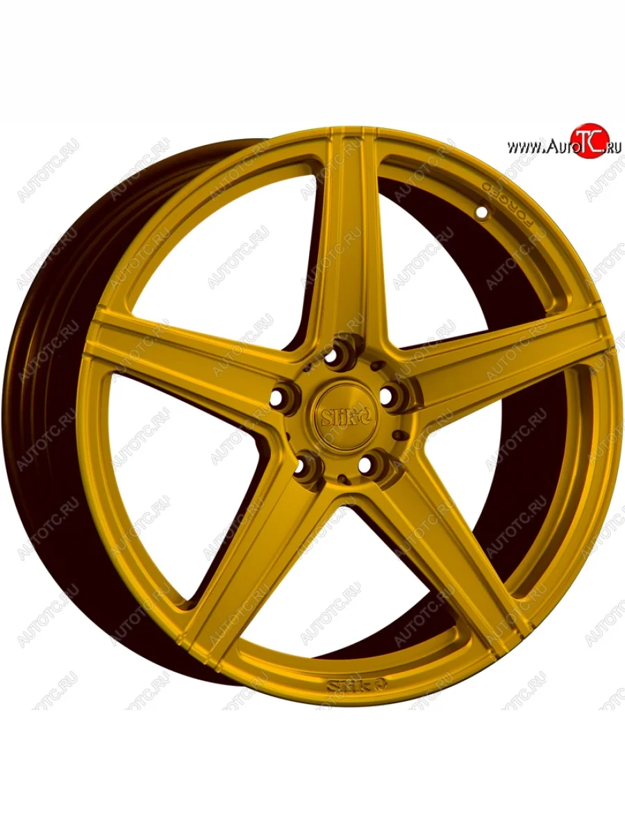 Кованый диск Slik PREMIUM L-601 10.0x20 Lexus LX570 J200 2-ой рестайлинг (2015-2022) 5x150.0xDIA110.5xET54.0 (Ярко желтый RAL1021 (YELLOW))