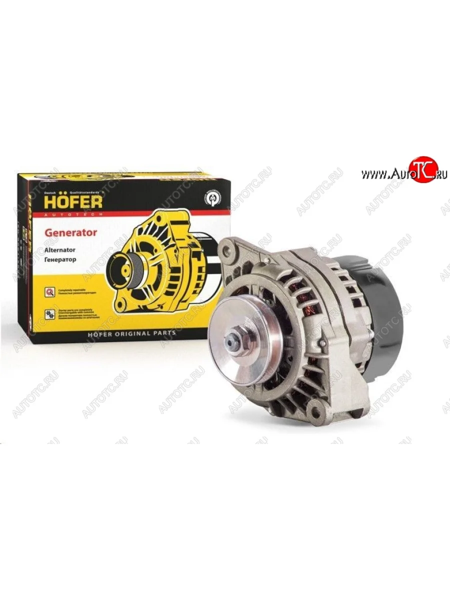 Генератор (80A / 14В) (до 09.2003 г.в.) HOFER Лада ВАЗ 2123 (Нива Шевроле) дорестайлинг (2002-2008)  с доставкой в г. Пермь