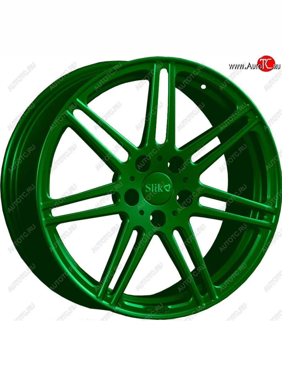 Кованый диск Slik PREMIUM L-724 7.5x17   (Зеленый (GREEEN))  в Самаре Самарской области