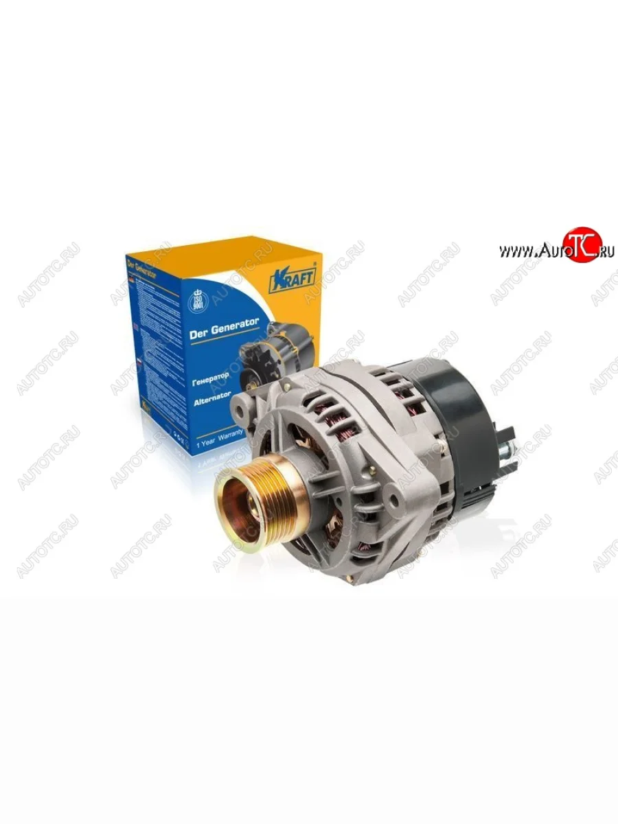 Генератор (115A) KRAFT Лада ВАЗ Приора 2171 универсал дорестайлинг  (2008-2014)  в Керчи Республика Крым
