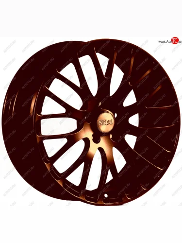 Кованый диск Slik Classic L-813 8.5x18 (Коньячная бронза глянец (BRZCGN)) 