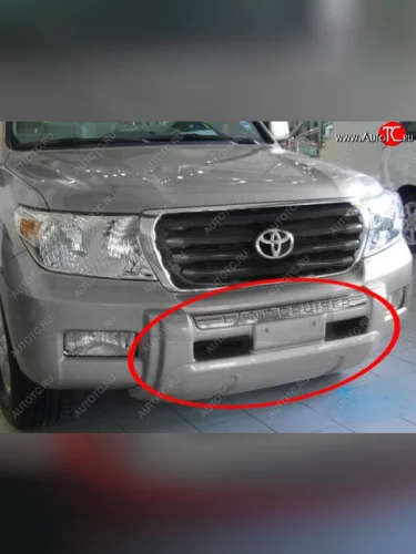 Накладка переднего бампера UNCLE UNITYCOON Toyota Land Cruiser 200 1-ый рестайлинг (2012-2015)