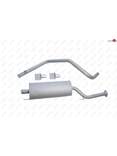 Глушитель (ВАЗ-21214 Евро 2, комплект выхлопной системы под ГБО) ТВС Лада ВАЗ нива 4х4 2121 Бронто 3 дв. 1-ый рестайлинг (2017-2019)