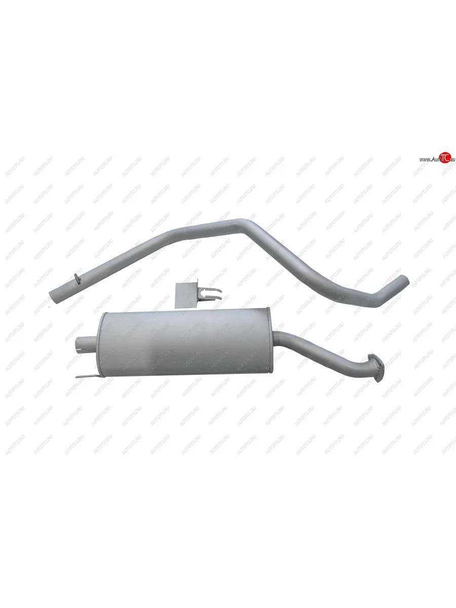 Глушитель (ВАЗ-21214 Евро 3, комплект выхлопной системы под ГБО) ТВС Лада ВАЗ нива 4х4 2121 3 дв. 1-ый рестайлинг (2019-2021)  в Перми Пермском крае