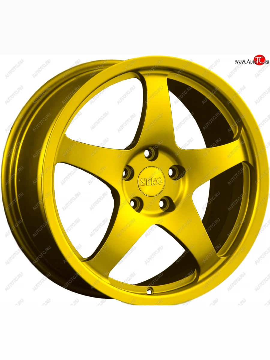 Кованый диск Slik Classic L-806 8.5x18 INFINITI M (2010-2014) 5x114.0xDIA66.1xET43.0 (Candy ярко-желтый (Candy YELLOW))