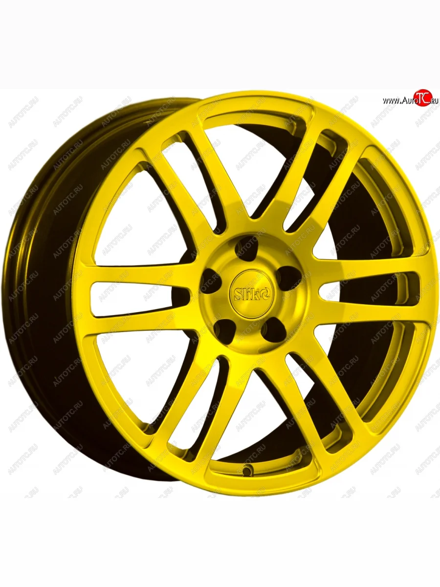 Кованый диск Slik Classic L-803 8.0x18 Chevrolet Tracker (2013-2015) 5x105.0xDIA56.6xET38.0 (Candy ярко-желтый (Candy YELLOW))