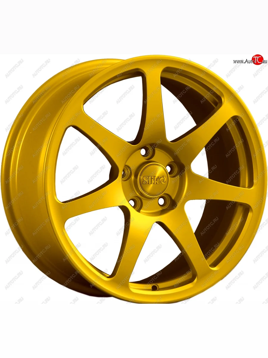 Кованый диск Slik Classic L-722 7.5x17 CITROEN С3 Aircross (2017-2025) 4x108.0xDIA65.1xET20.0 (Ярко желтый RAL1021 (YELLOW))