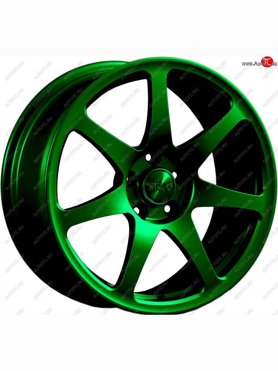 Кованый диск Slik Classic L-722 7.5x17 BYD S6 (2011-2017) 5x120.0xDIA60.1xET35.0 (Зеленый (GREEEN))