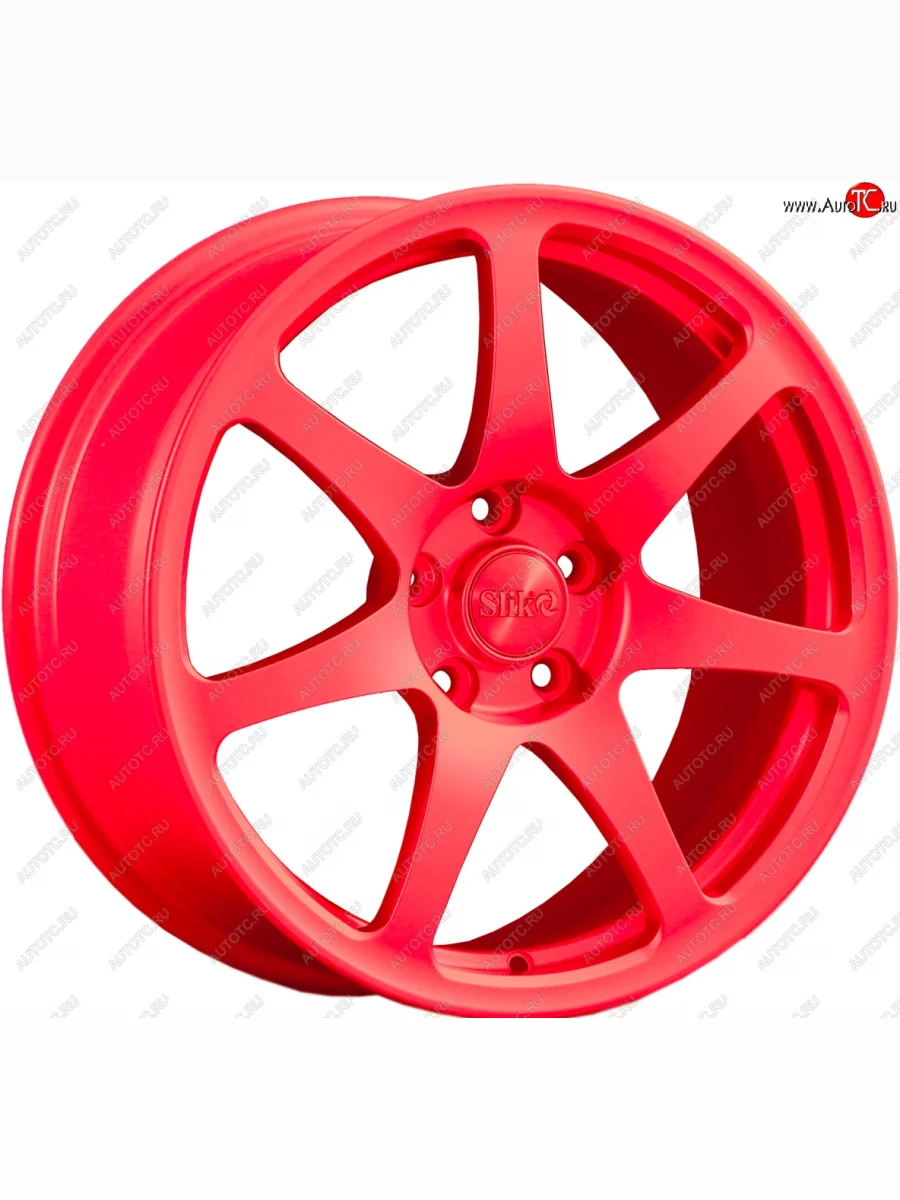 Кованый диск Slik Classic L-722 7.5x17 BYD S6 (2011-2017) 5x120.0xDIA60.1xET35.0 (RAL 3026 ярко алый (3026))
