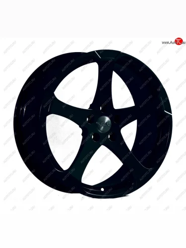 Кованый диск Slik Classic L-900 8.5x19 (Черный глянцевый (BK)) 