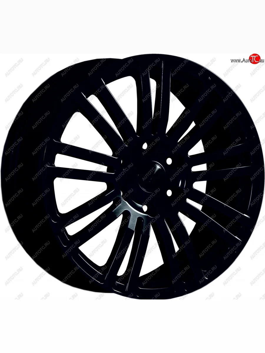 Кованый диск Slik Classic L-802 8.0x18   (Черный глянцевый (BK))  В Кинешме Ивановской области