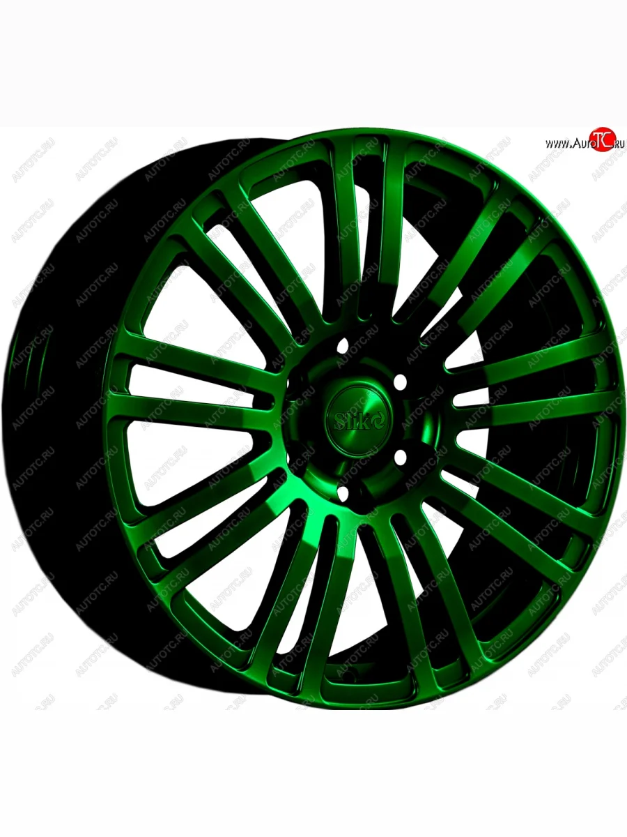 Кованый диск Slik Classic L-802 8.5x18   (Зеленый (GREEEN))  В Кинешме Ивановской области