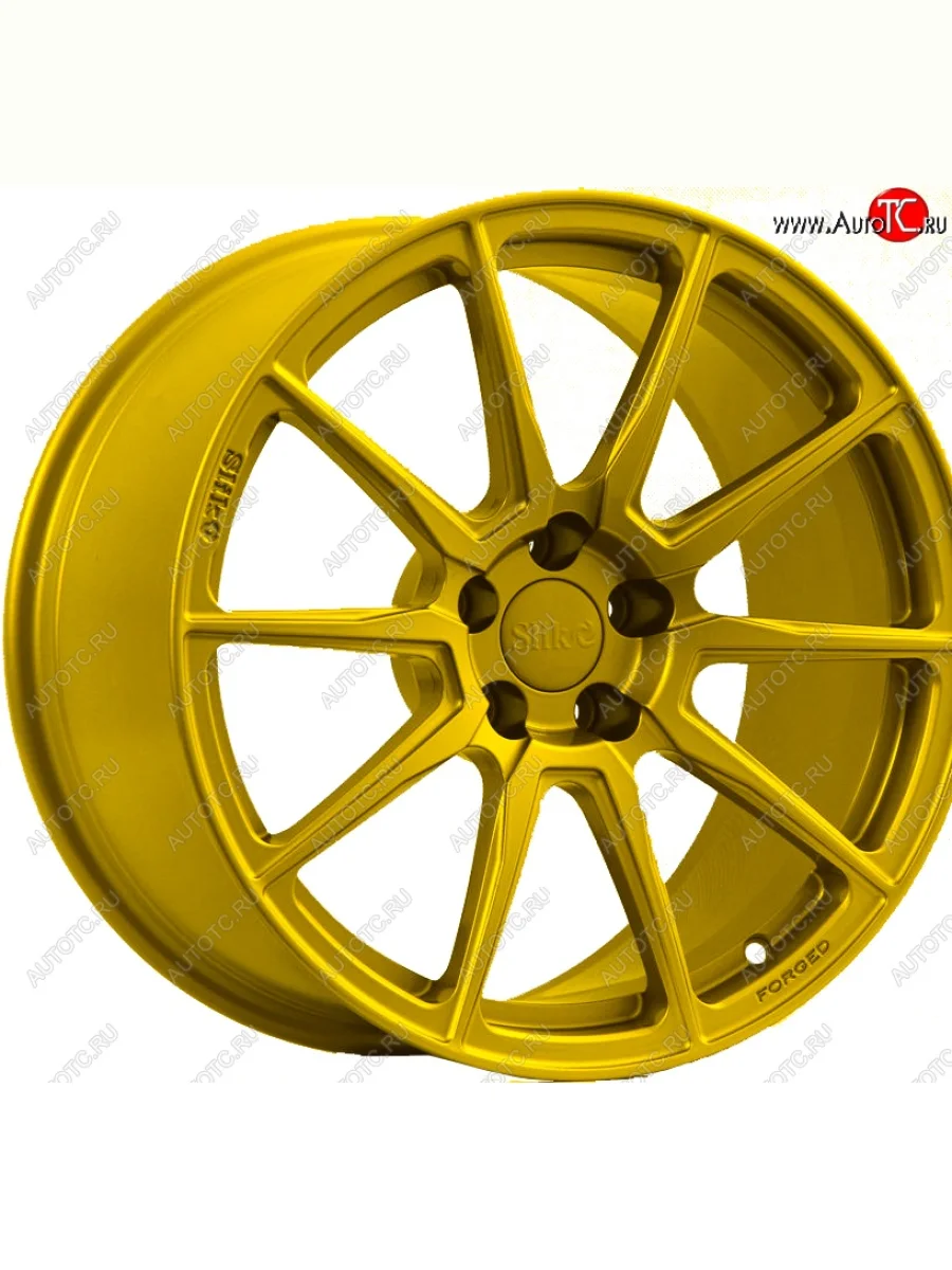 Кованый диск Slik PREMIUM L-752 9.0x17 Mercedes-Benz ML class W164 дорестайлинг (2005-2008) 5x112.0xDIA66.6xET56.0 (Candy ярко-желтый (Candy YELLOW))