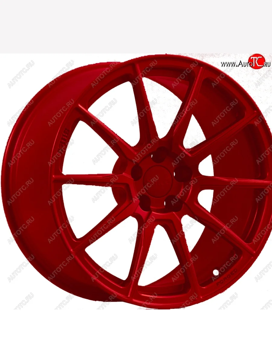 Кованый диск Slik PREMIUM L-752 9.0x17 Mercedes-Benz ML class W164 дорестайлинг (2005-2008) 5x112.0xDIA66.6xET56.0 (Красный (RED))