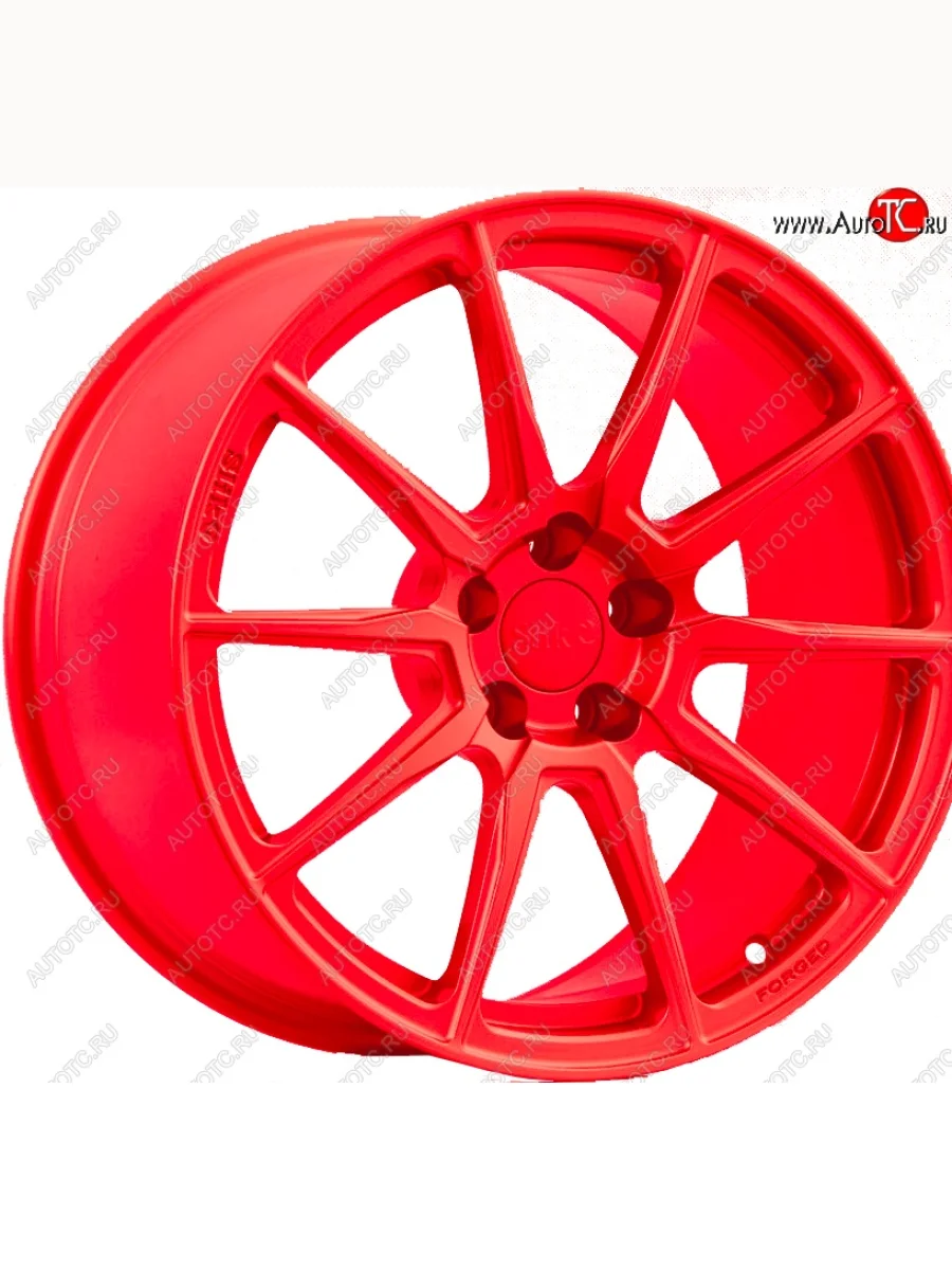 Кованый диск Slik PREMIUM L-752 9.0x17 Mercedes-Benz ML class W164 дорестайлинг (2005-2008) 5x112.0xDIA66.6xET56.0 (RAL 3026 ярко алый (3026))