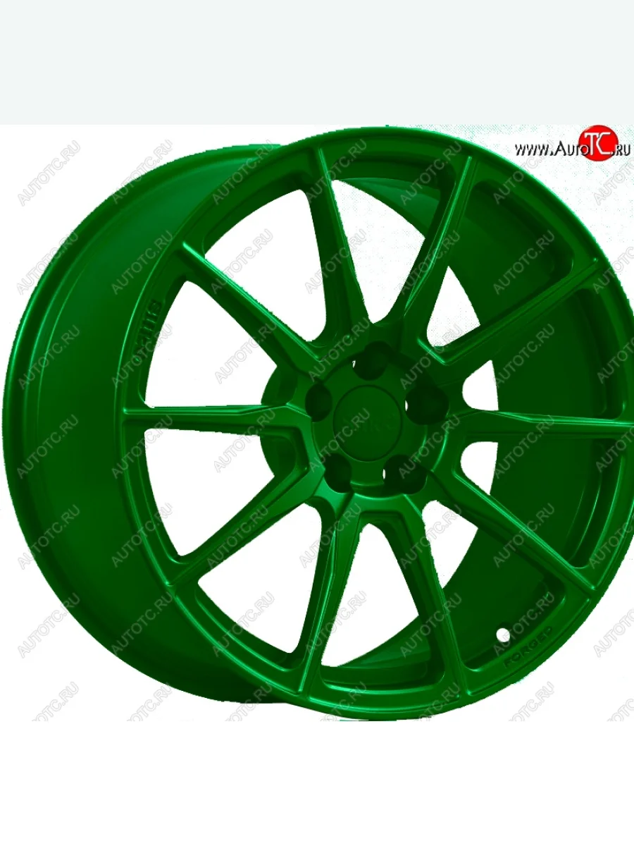 Кованый диск Slik PREMIUM L-752 9.0x17 Mercedes-Benz ML class W164 дорестайлинг (2005-2008) 5x112.0xDIA66.6xET56.0 (Зеленый (GREEEN))