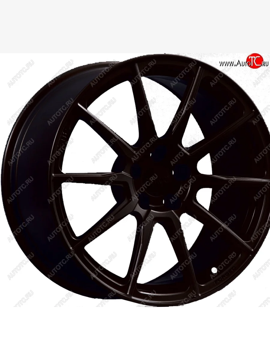 Кованый диск Slik PREMIUM L-752 9.0x17 Mercedes-Benz ML class W164 дорестайлинг (2005-2008) 5x112.0xDIA66.6xET56.0 (Черный глянцевый (BK))