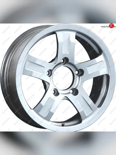 Кованый диск Slik Classic L-208 6.5x16 (Серебристый светлый (S16)) 