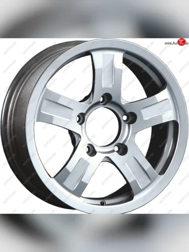 Кованый диск Slik Classic L-208 6.5x16 (Серебристый темный (S25)) 